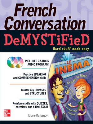 cover image of French Conversation Demystified with Two Audio CDs